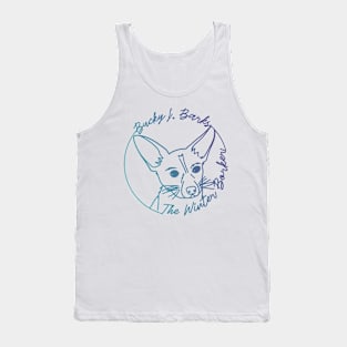 Bucky J Barks the Winter Borker Tank Top